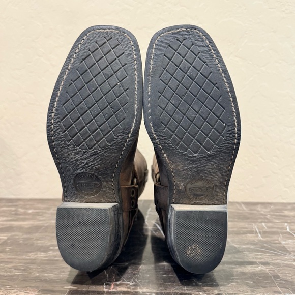 Frye 12R Leather Harness Boots - Picture 11 of 13